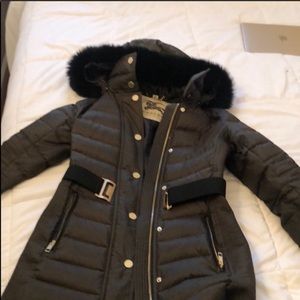 Burberry Winter Jacket with fur hood